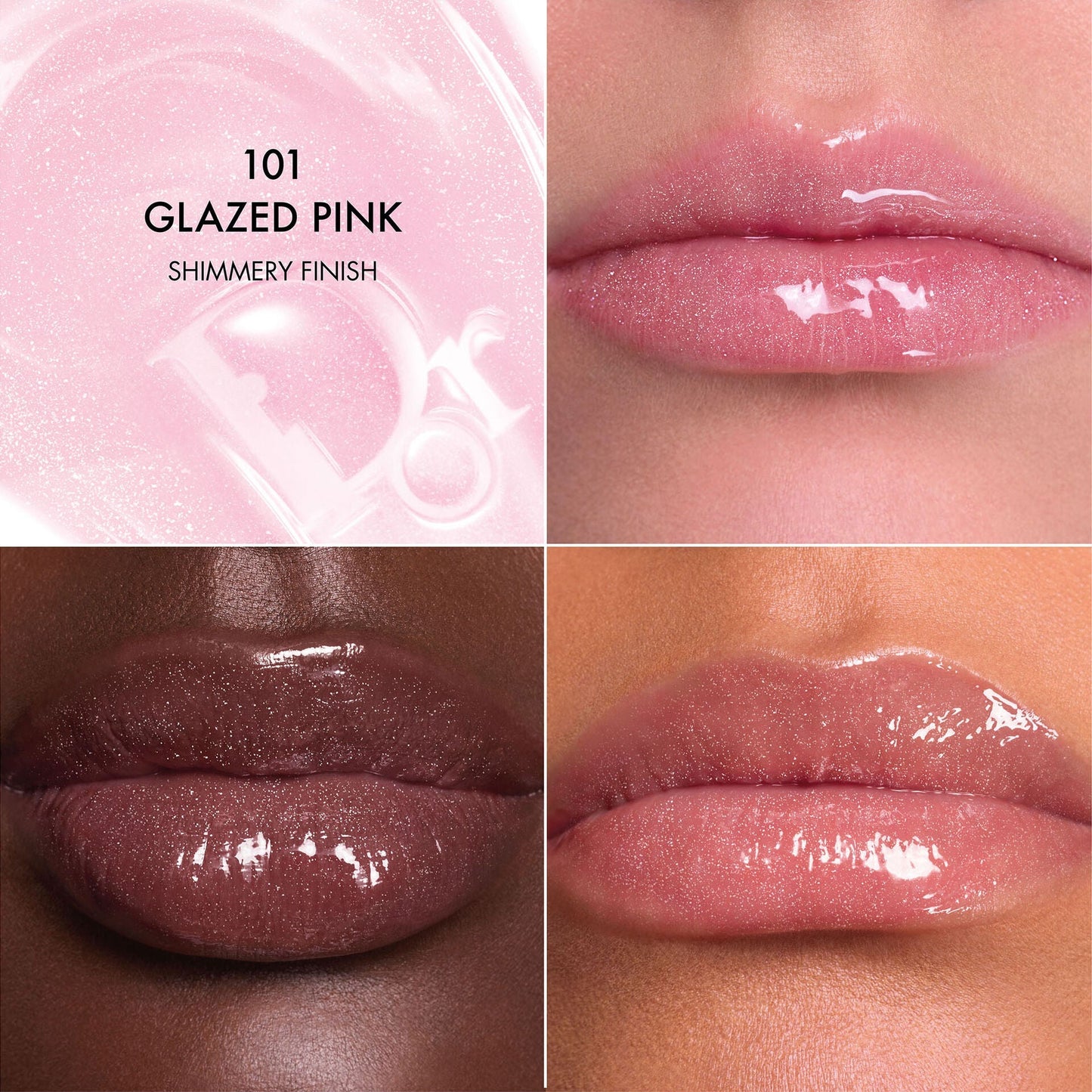 Dior Addict Lip Glow Butter Lip Care. 101 Glazed Pink - BusDeals