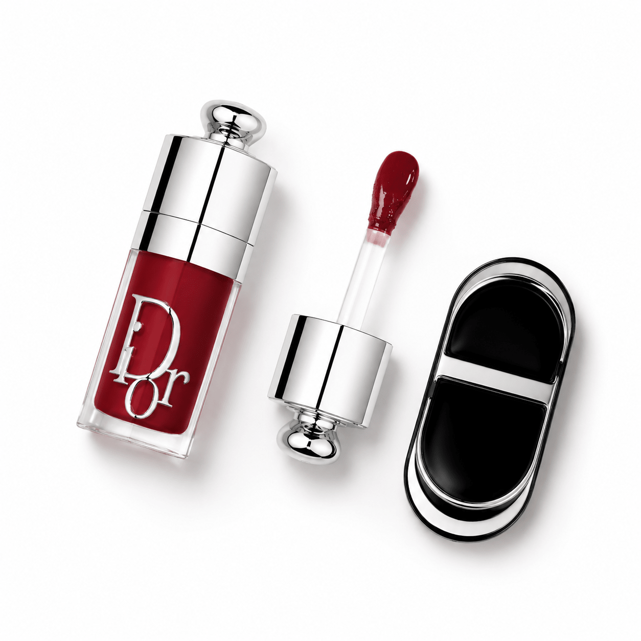 Dior Addict Lip Glow Oil Black Cherry 104 with gift mobile mirror - BusDeals