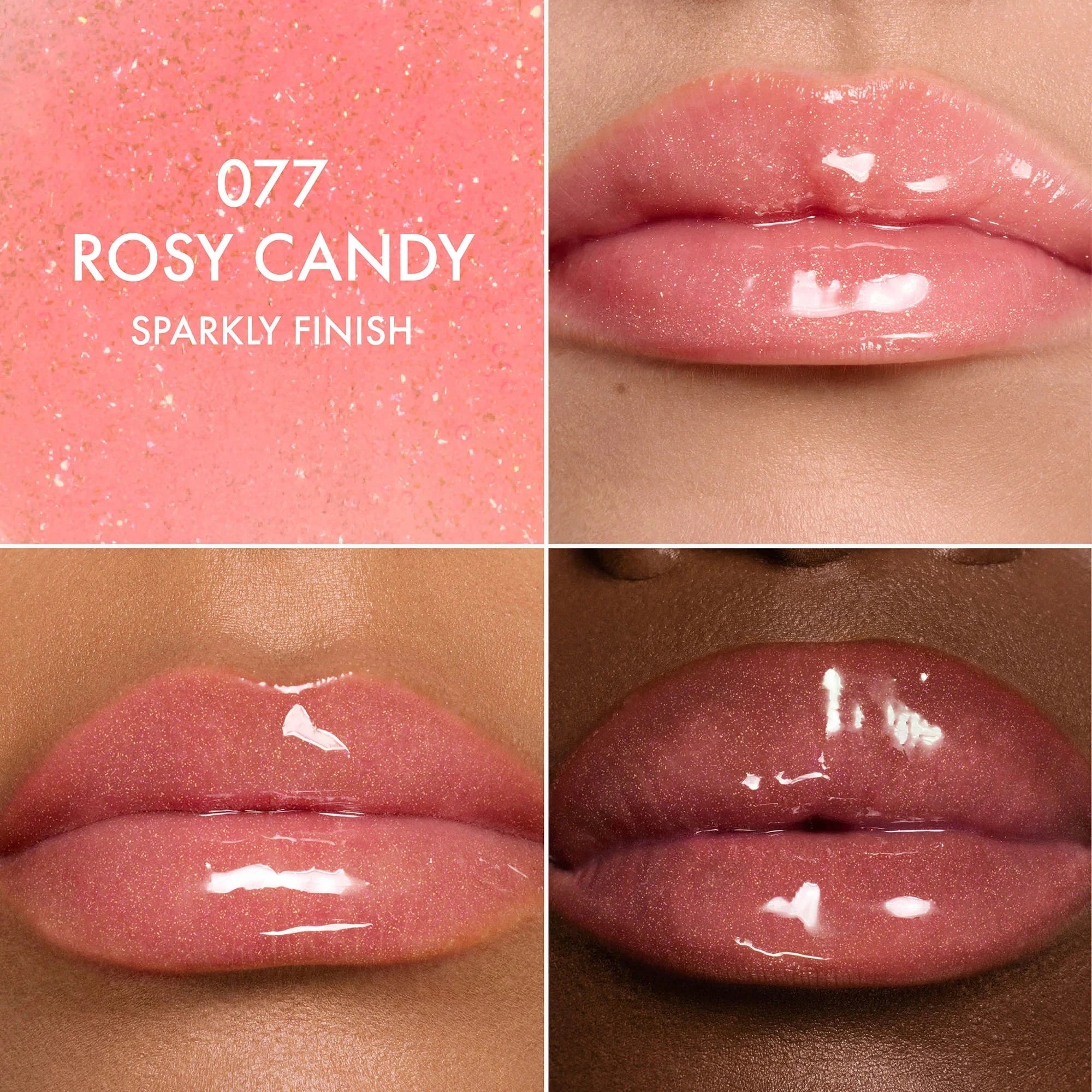 Dior Addict Lip Glow Oil Candy 077 Rosy Candy with gift mobile mirror - BusDeals