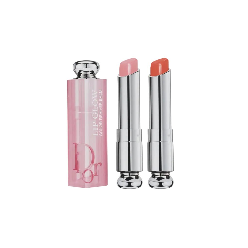 Dior Addict Lip Glow Reviver Duo Travel Collection 001 Pink 004 Coral - BusDeals
