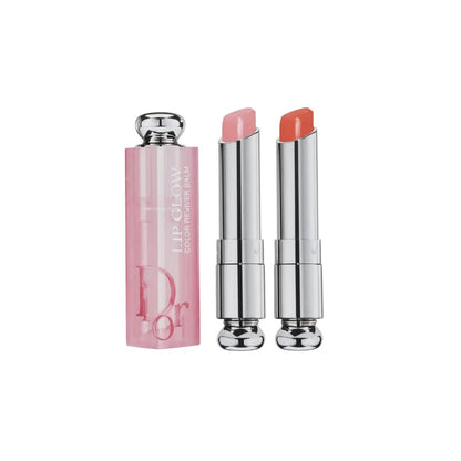 Dior Addict Lip Glow Reviver Duo Travel Collection 001 Pink 004 Coral - BusDeals