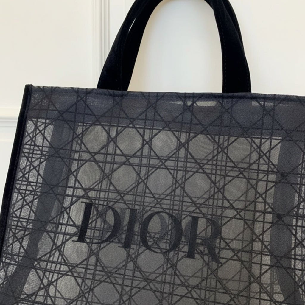 Dior Beauty Dior Mesh Tote Bag - Black - BusDeals