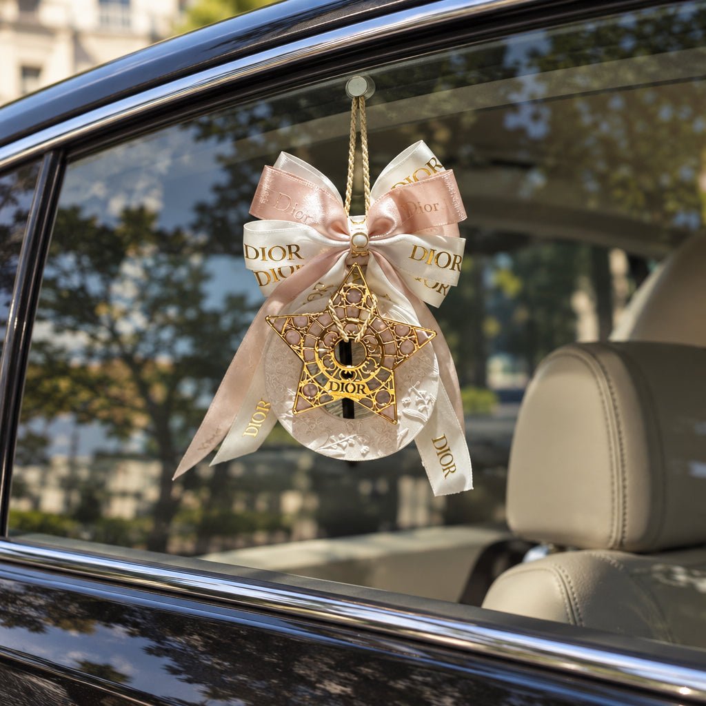 Dior Beauty DYI Ribbon Lucky Sharm Car Ceramic Diffuser - BusDeals