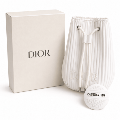 Dior Beauty Gift Set Drawstring Counter Makeup Bag with Balm Le Baume with Gift Shopping bag - BusDeals