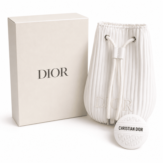 Dior Beauty Gift Set Drawstring Counter Makeup Bag with Balm Le Baume with Gift Shopping bag - BusDeals