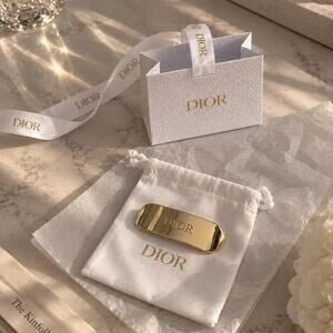 Dior Beauty Gold Hair Clip - BusDeals