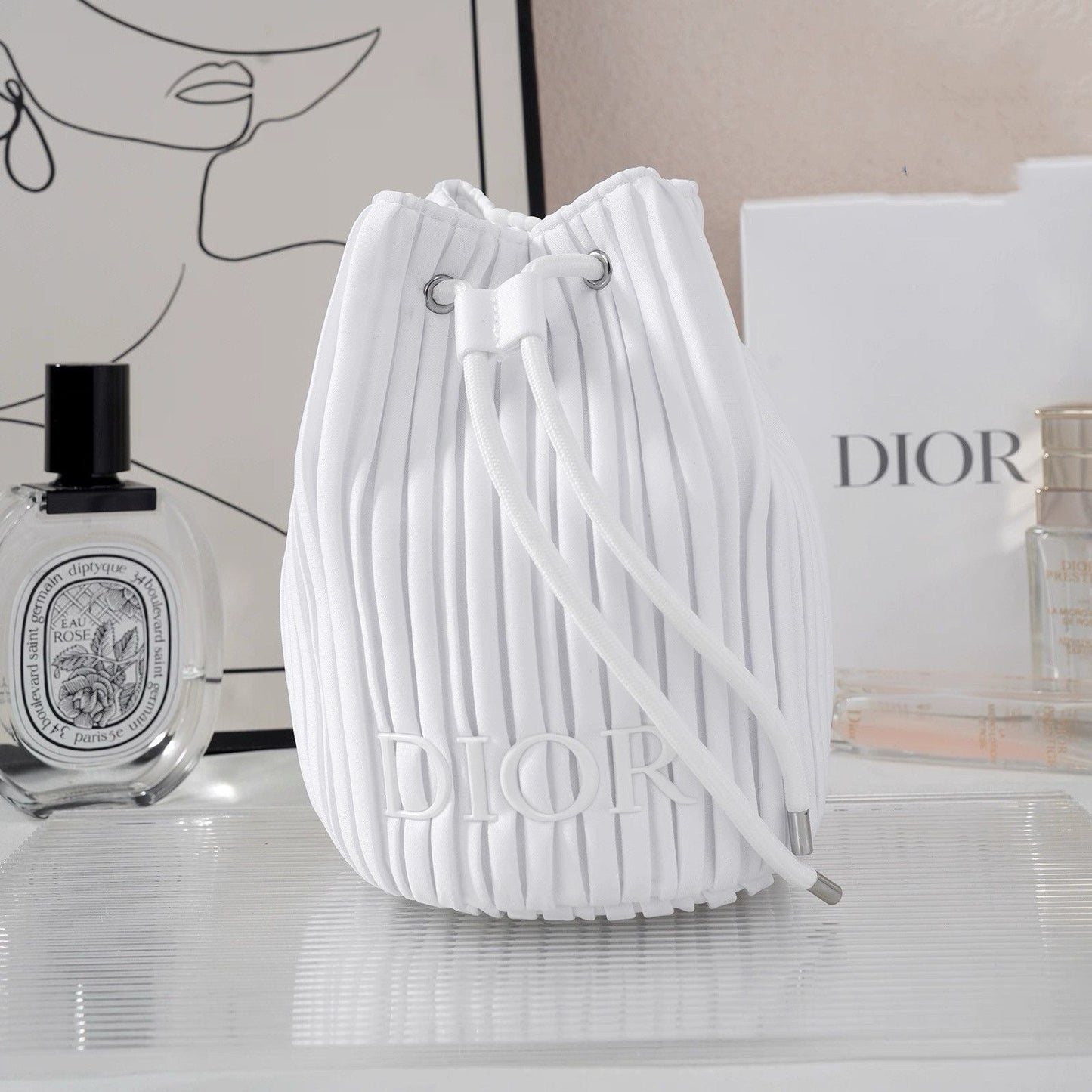Dior Beauty Limited Drawstring Counter Makeup Bag - BusDeals