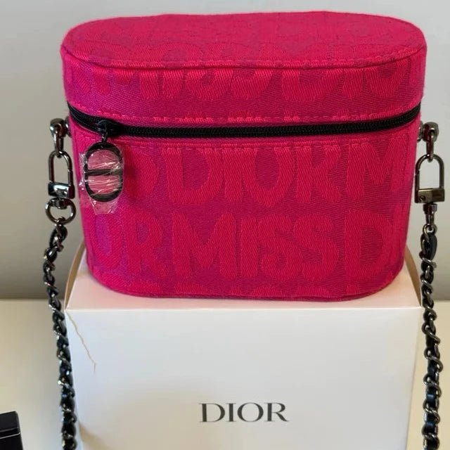 Dior Beauty Miss Dior Bag Transformed to Crossbody Bag- Dark Pink - BusDeals