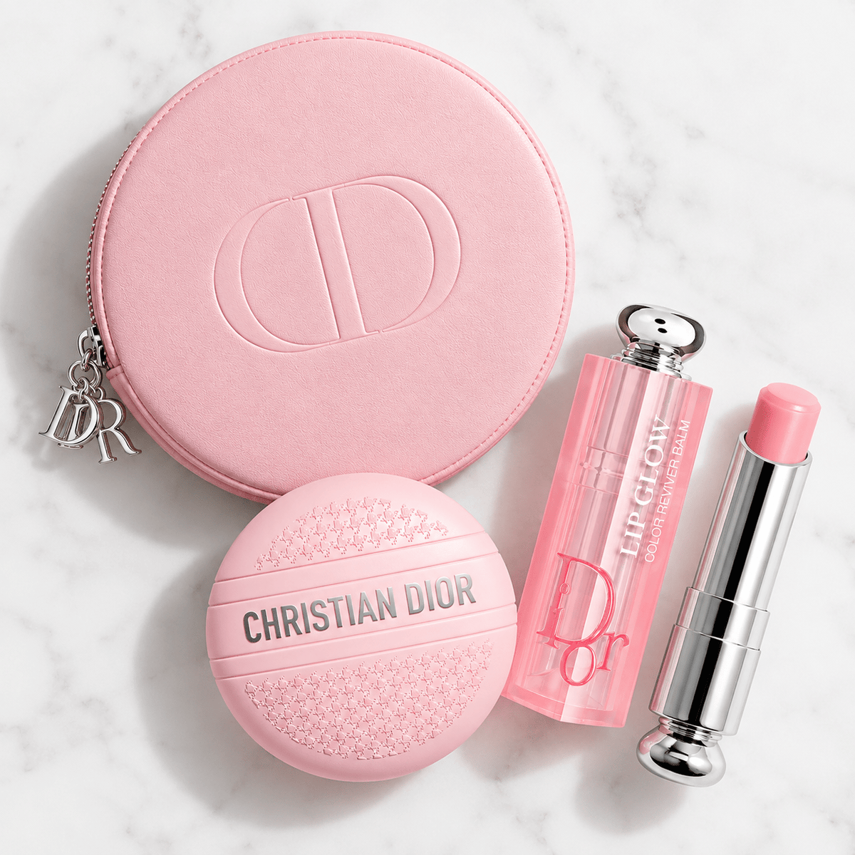 Dior Beauty Miss Dior Melt-In Hand Cream, Lip Gloss (001), Pouch with Gift Shopping bag. - BusDeals