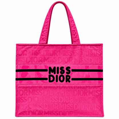 Dior Beauty Miss Dior Tote Bag - Dark Pink - BusDeals
