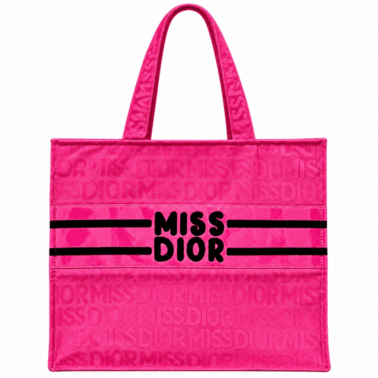 Dior Beauty Miss Dior Tote Bag - Dark Pink - BusDeals