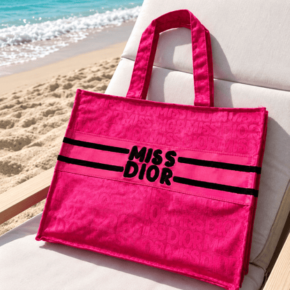 Dior Beauty Miss Dior Tote Bag - Dark Pink - BusDeals