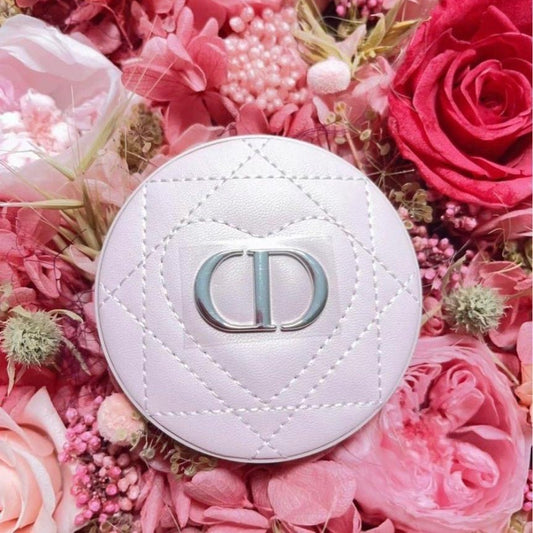Dior Beauty Pink Heart Pocket Mirror with Shopping bag - Leather Pink - BusDeals