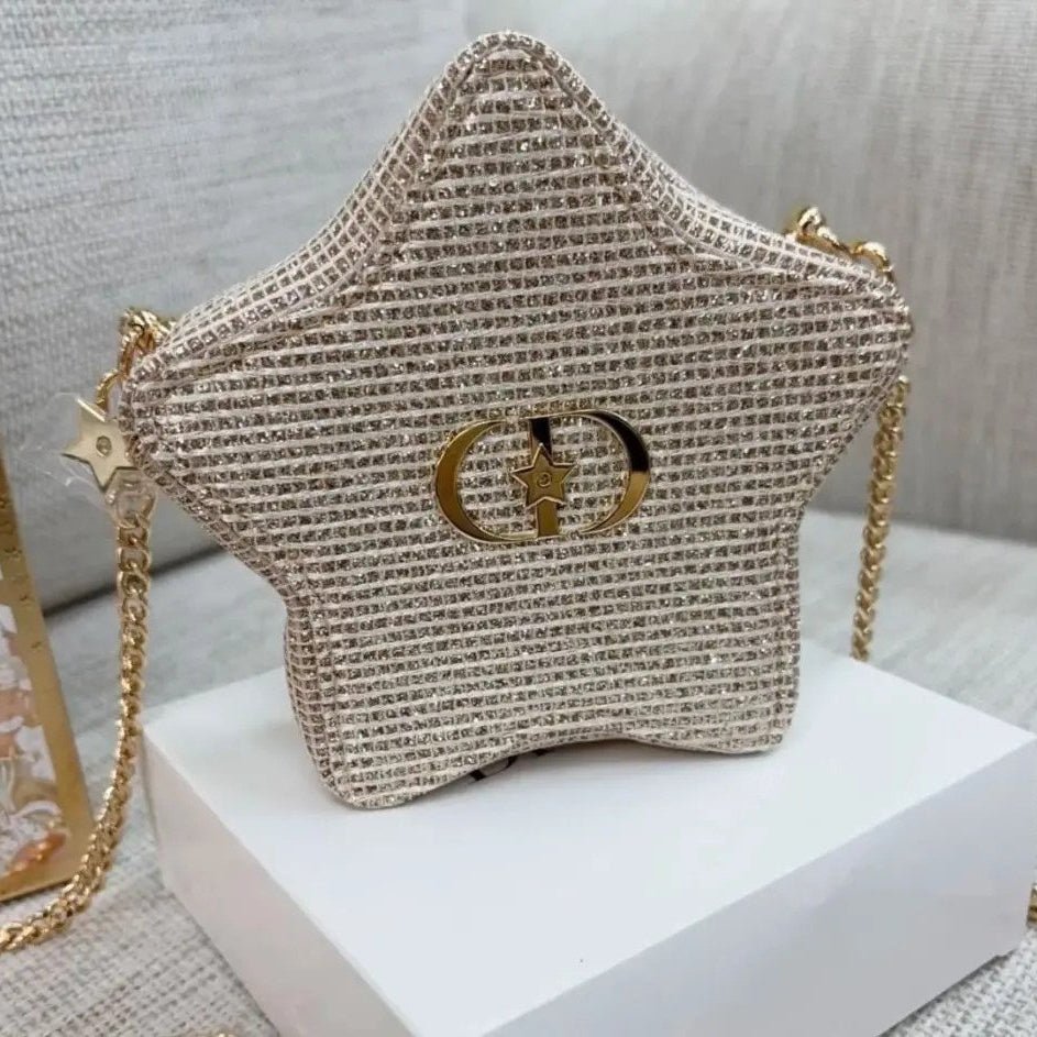 Dior Beauty Pouch Star Bag- Transformed to Crossbody Bag - BusDeals