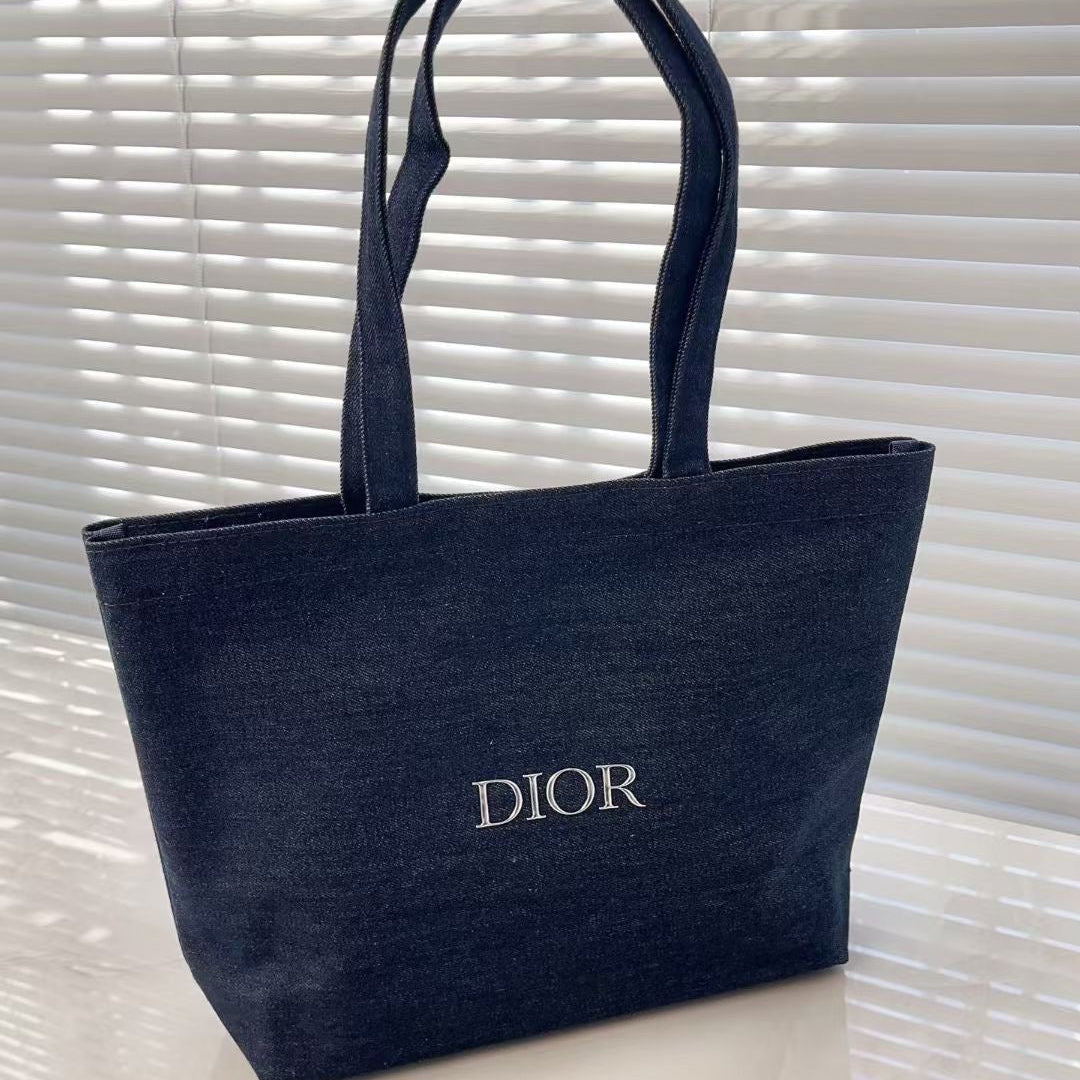 Dior Beauty VIP Counter Tote Denim Bag VIP Gift - BusDeals