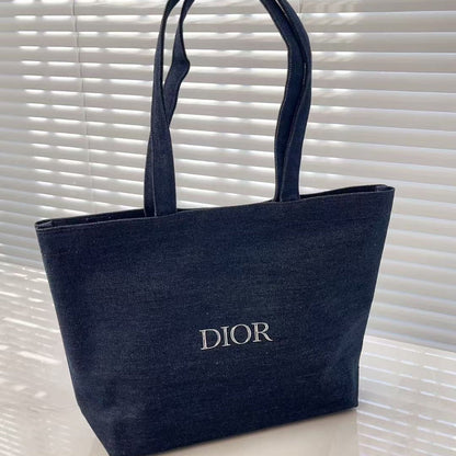 Dior Beauty VIP Counter Tote Denim Bag VIP Gift - BusDeals