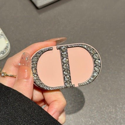 DIOR Counter Gift DYI with Diamond-Encrusted New Beauty phone mobile mirror - BusDeals
