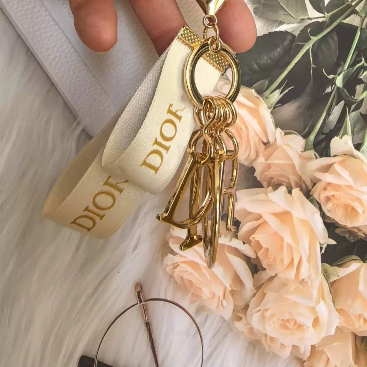 Dior DIY Keychain, Chain for bag Pendant - BusDeals