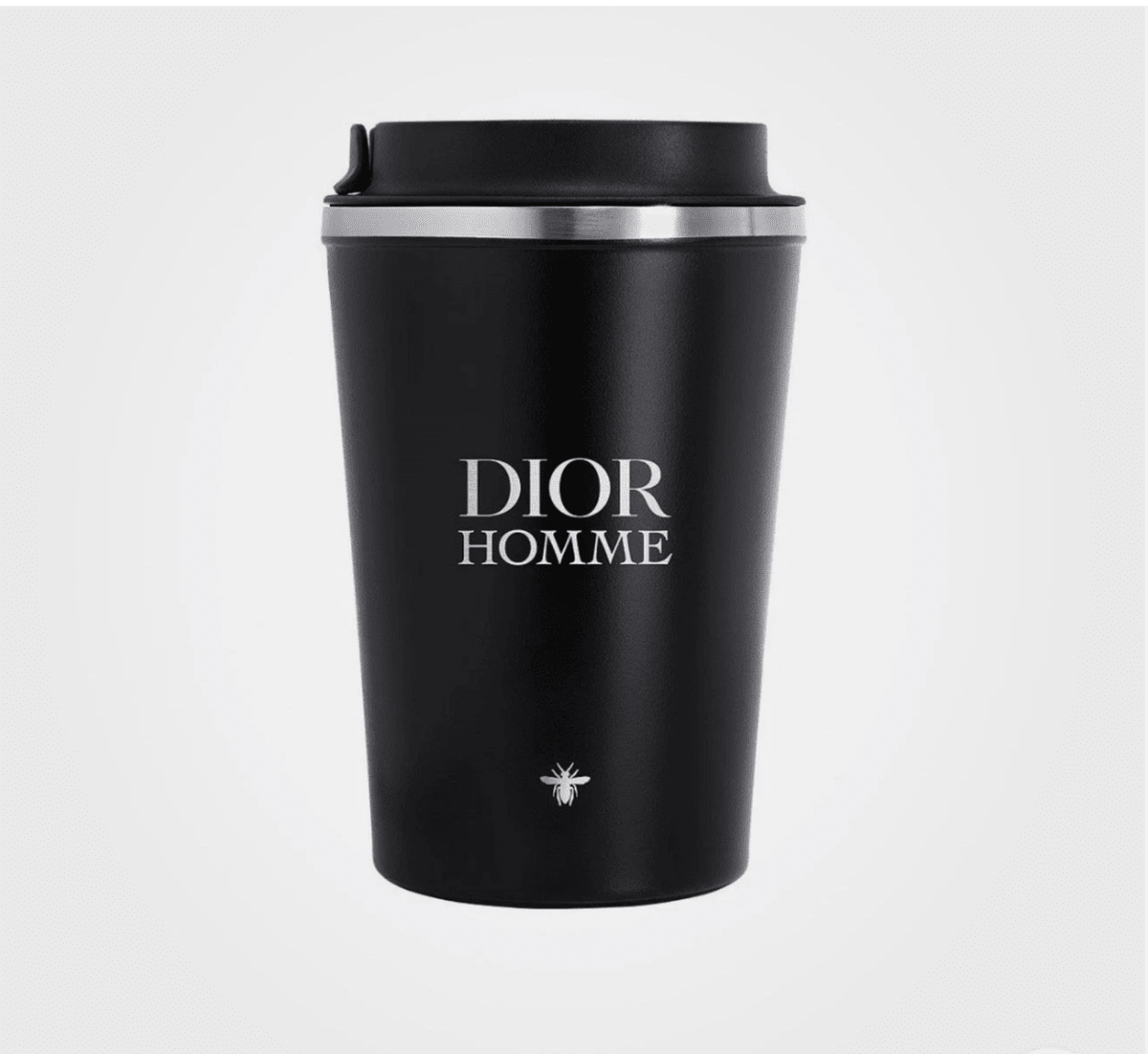 DIOR HOMME Tumbler Mug Travel Stainless Steel Thermal Coffee Tea Novelty NIB with Shopping Bag - BusDeals