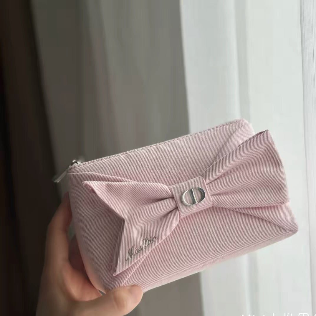Dior Novelty Miss Dior Pink Ribbon Pouch NEW 2026 - BusDeals