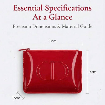 Dior Set Red Pouch with Blooming Bouquet 5ml, and Lip Maximizer Plumping Gloss 001 Pink (6ml) with Gift bag - BusDeals