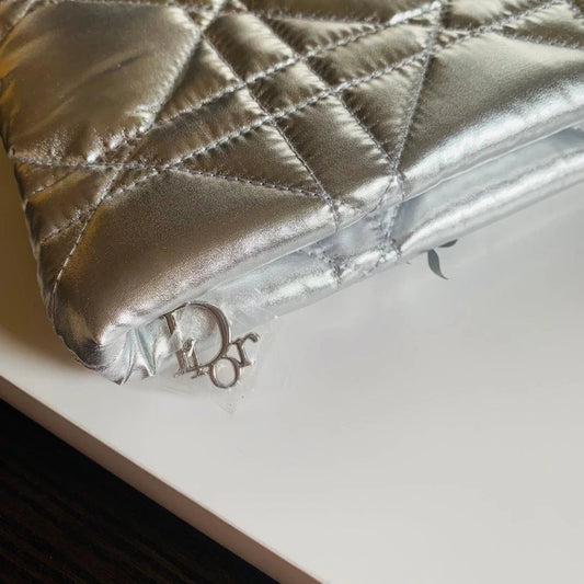 Dior Small Silver Pouch. - BusDeals