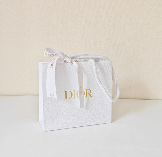 Dior White Paper/Gift Bag - XS Size 14.5*13cm - BusDeals