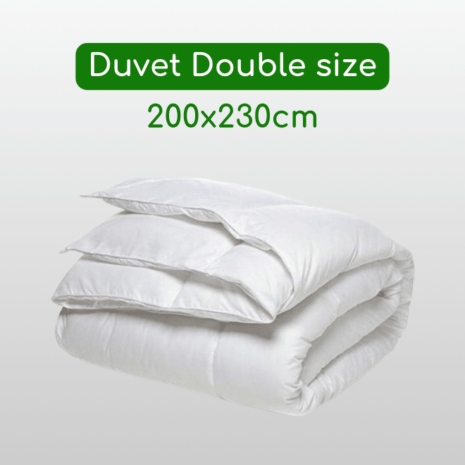 Double size, 200*230cm. Four Seasons, Soft, Stain Resistant, vacuum - packaged. - BusDeals