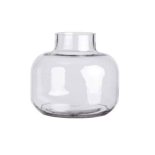 Glass Vase Large, Solid Color. - BusDeals