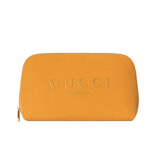 Gucci Beauty Counter Gift Cosmetic Pouch Orange - BusDeals