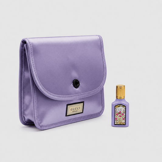Gucci Beauty Pouch/Bag with Flora MINI Parfume 5ml - BusDeals