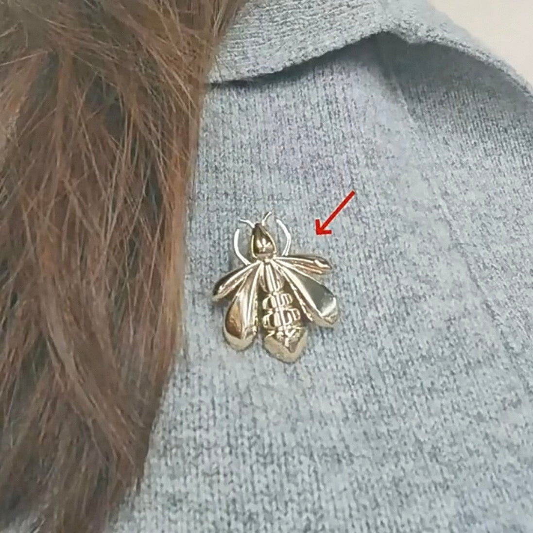 Guerlain Little bee brooch pin - BusDeals