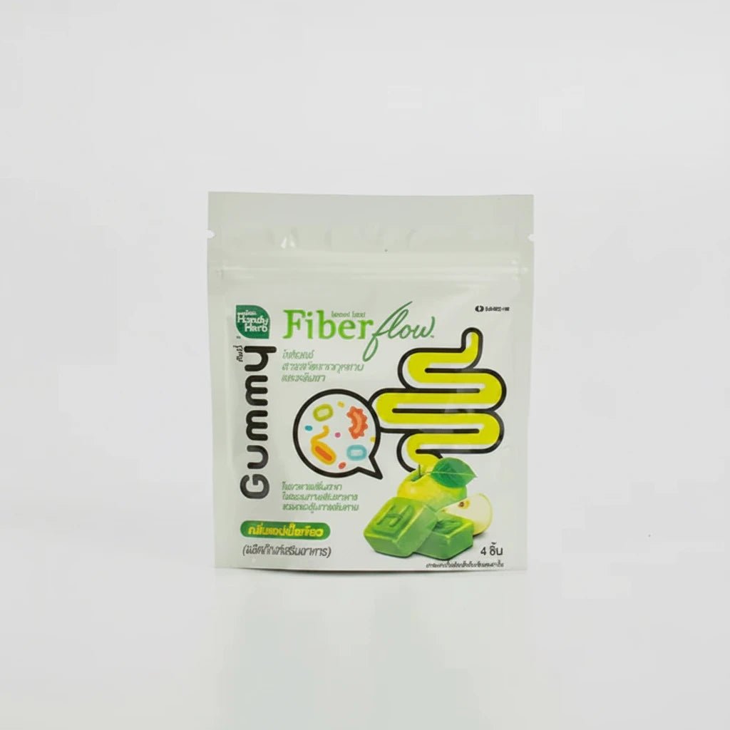 Handy Herb Fiber Flow Green Gummy Apple 1 Pack(4 Pieces) - BusDeals