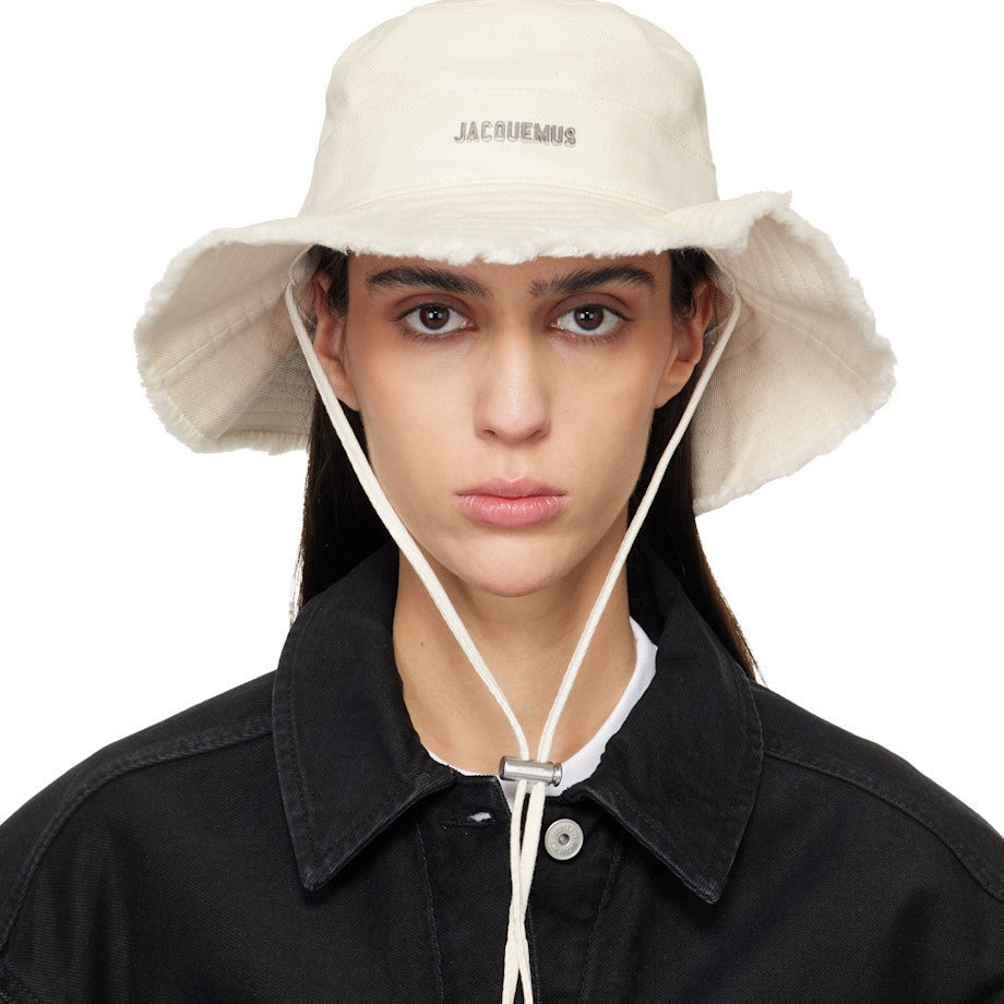 Jacquemus bucket hat size 58 Milky - BusDeals