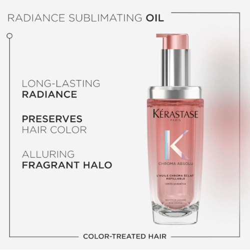 Kérastase Chroma Absolu High Shine Hair Oil 75ML for Damaged Colour - Treated Hair. OPEN PACKAGE - BusDeals