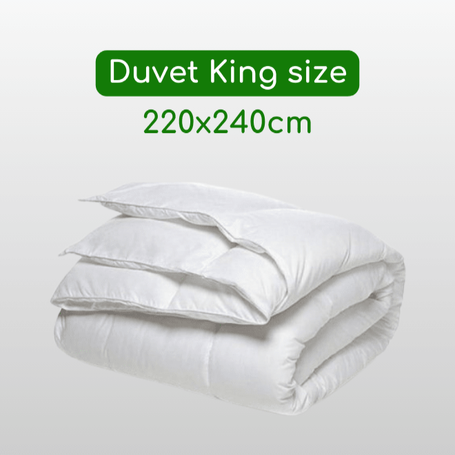 King Size 220x240 Comforter(Duvet) Soft and Comfortable, vacuum - packed. - BusDeals