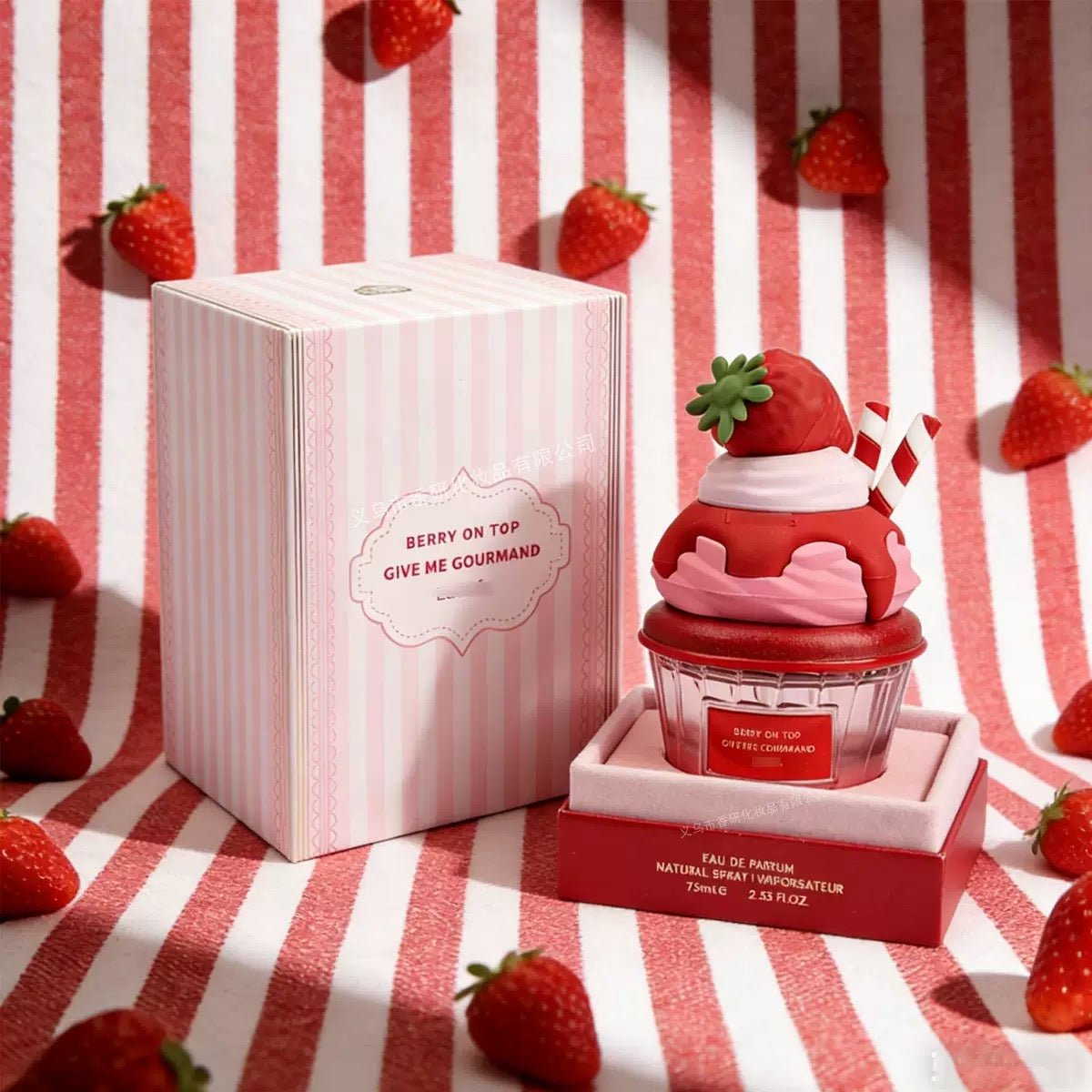 Lattafa Give Me Gourmand - Berry on Top EDP 75ml - BusDeals