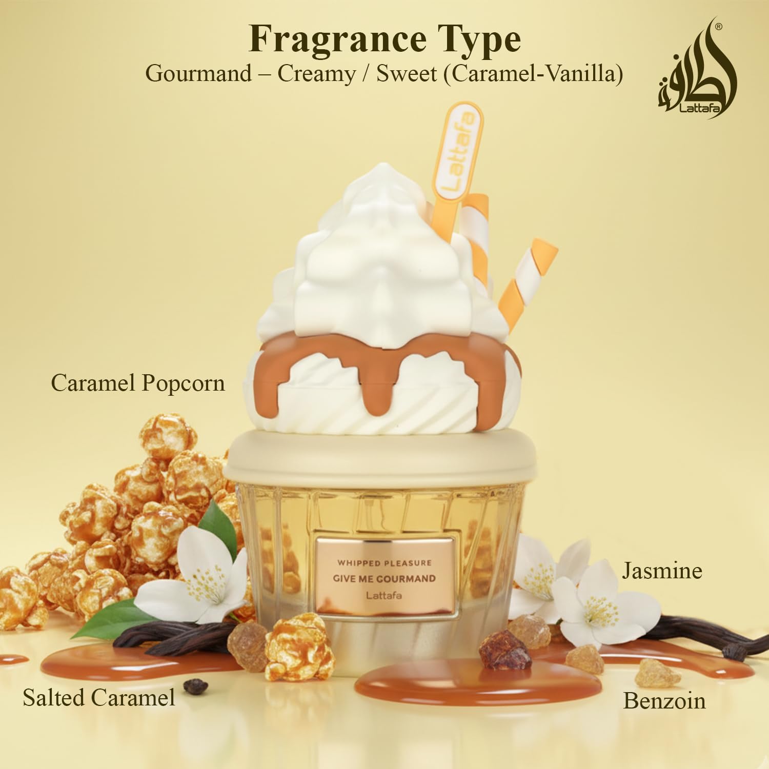 Lattafa Give Me Gourmand - Whipped Pleasure 75 ML - BusDeals