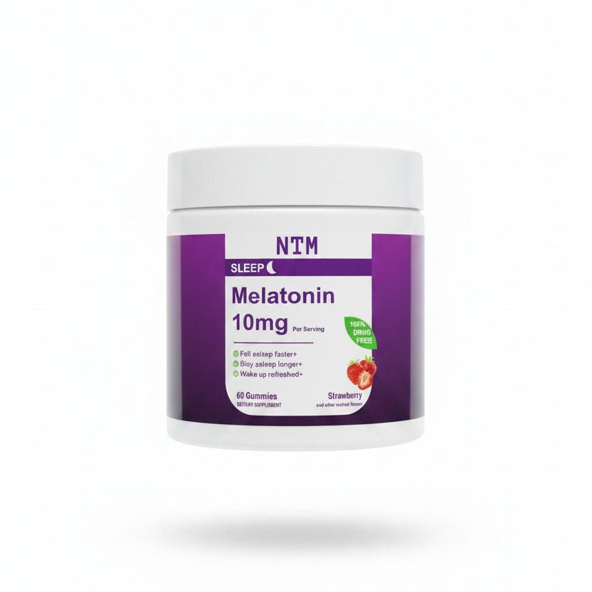 Melatonin Sleep, Strawberry, 10mg - 60 Gummies - BusDeals
