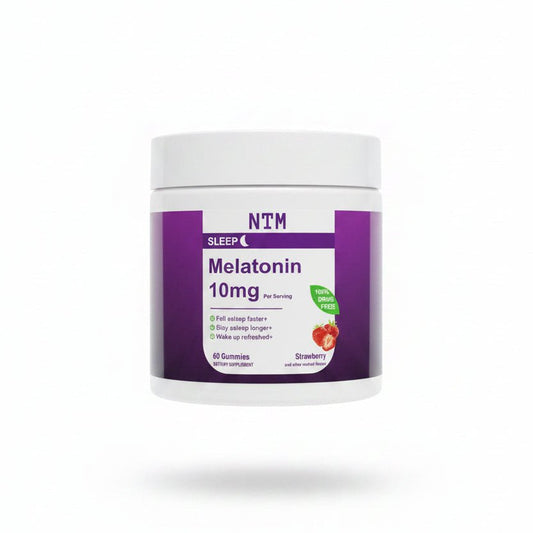 Melatonin Sleep, Strawberry, 10mg - 60 Gummies - BusDeals
