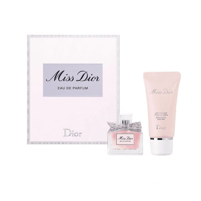 Mini Miss Dior Perfume 5ml & Lotion 20ml Woman Mini Blooming Bouquet Set with Bag - BusDeals