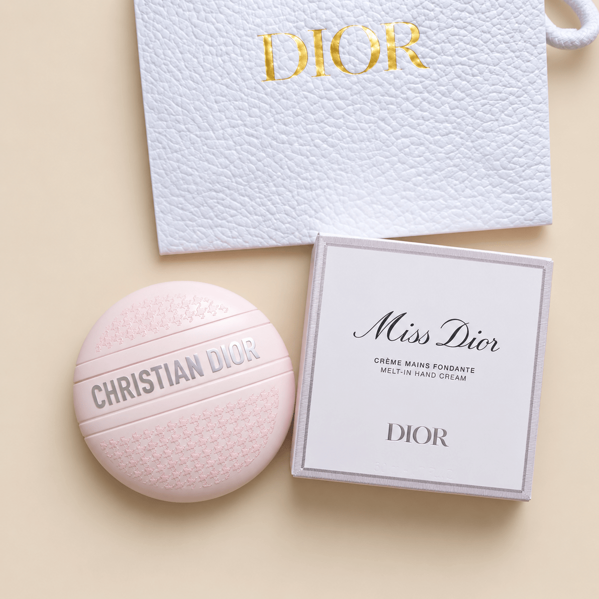 Miss Dior Melt-In Hydration Hand Cream, 50ml with shopping Bag - BusDeals