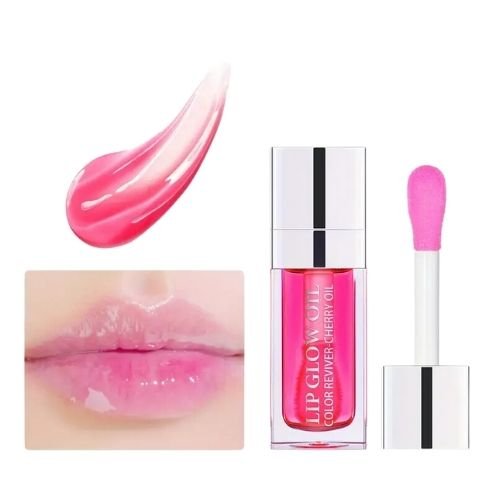 Moisturizing Lip Glow Oil, Raspberry. - BusDeals