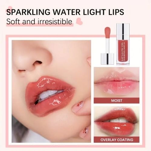 Moisturizing Lip Glow Oil, Raspberry. - BusDeals