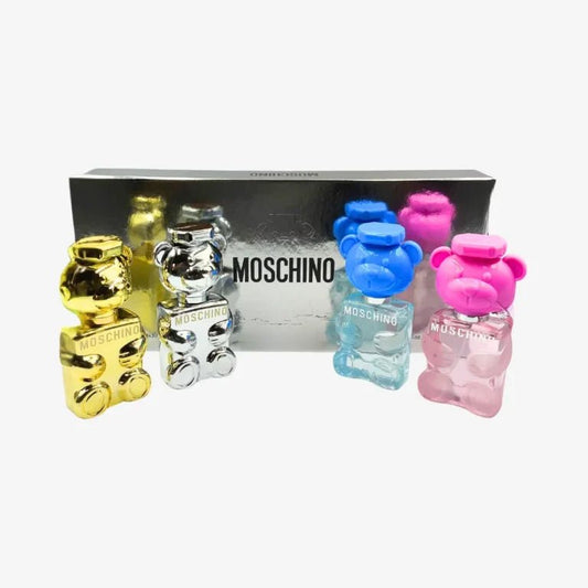 MOSCHINO TOY Silver Miniature Collection – Set 4x30ml - BusDeals