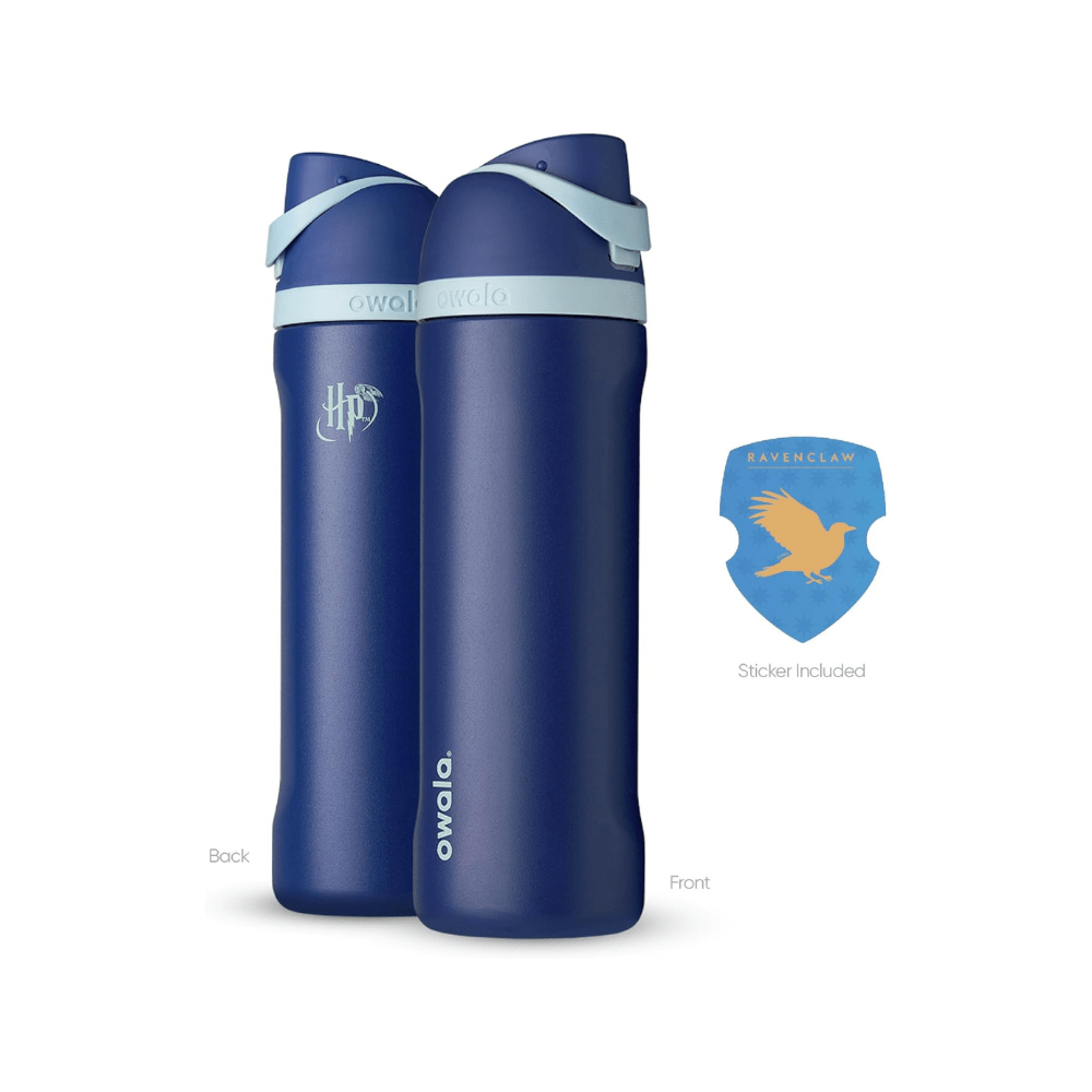Owala 24 oz 710 ml Harry Potter FreeSip Insulated Stainless Steel Water Bottle, Ravenclaw Blue - BusDeals