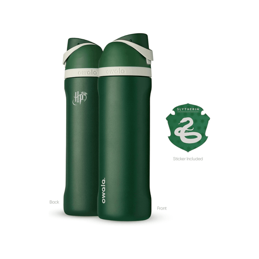 Owala 24 oz 710 ml Harry Potter FreeSip Insulated Stainless Steel Water Bottle, Slytherin Green. - BusDeals