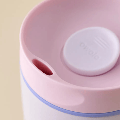 Owala SmoothSip Slider - Stainless Steel - 12-oz. - Candy Coated, Pink - BusDeals