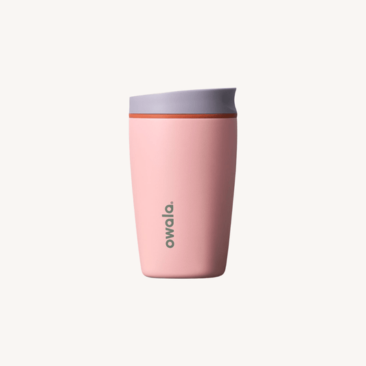 Owala SmoothSip Slider - Stainless Steel - 12-oz. - Sugar High, Pink - BusDeals