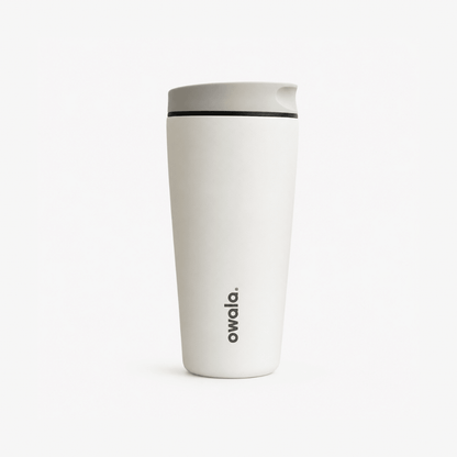 Owala SmoothSip Slider - Stainless Steel - 20-oz. - Shy Marshmallow - BusDeals
